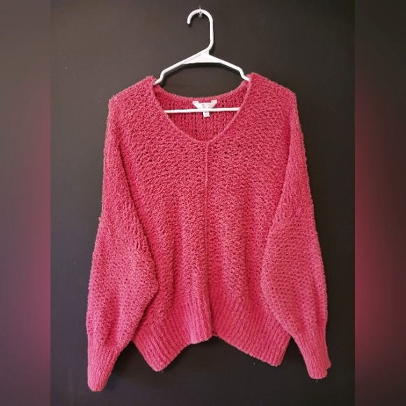 Time and Tru Sweaters - TIME AND TRU XXL WOMEN'S CORRAL LONG SLEEVE SWEATER🤍